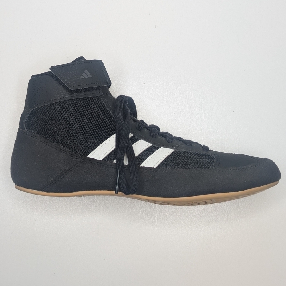 Adidas Men's Wrestling Shoe Black White Size 8